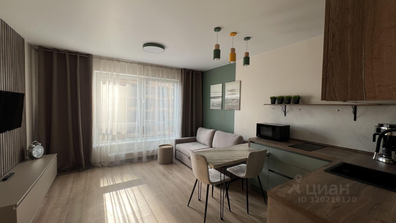 Квартира-студия, 23,6 м² — фото 1