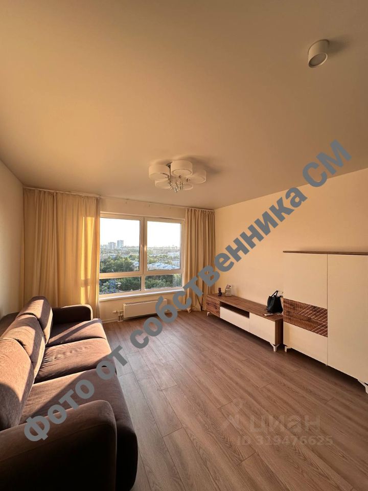 Евро2-комнатная квартира, 42 м² — фото 1