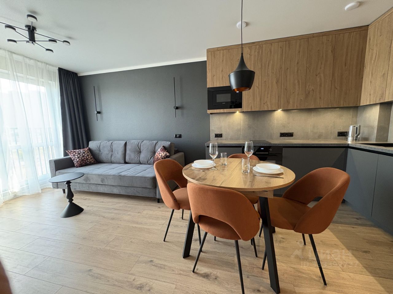 Евро2-комнатная квартира, 41 м² — фото 4