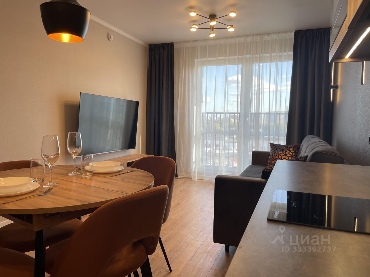 Евро2-комнатная квартира, 41 м² — фото 3
