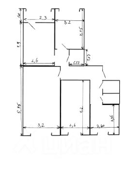 4-комн.кв., 79 м², этаж 1