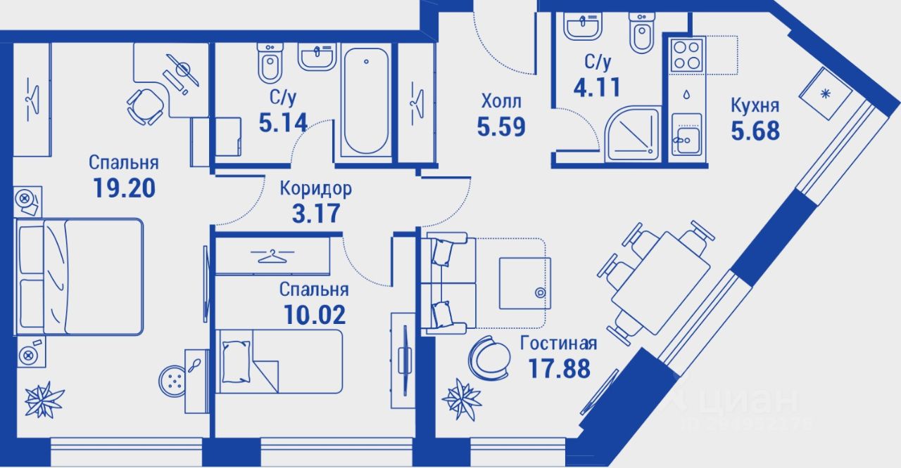 Купить Квартиру 70 М