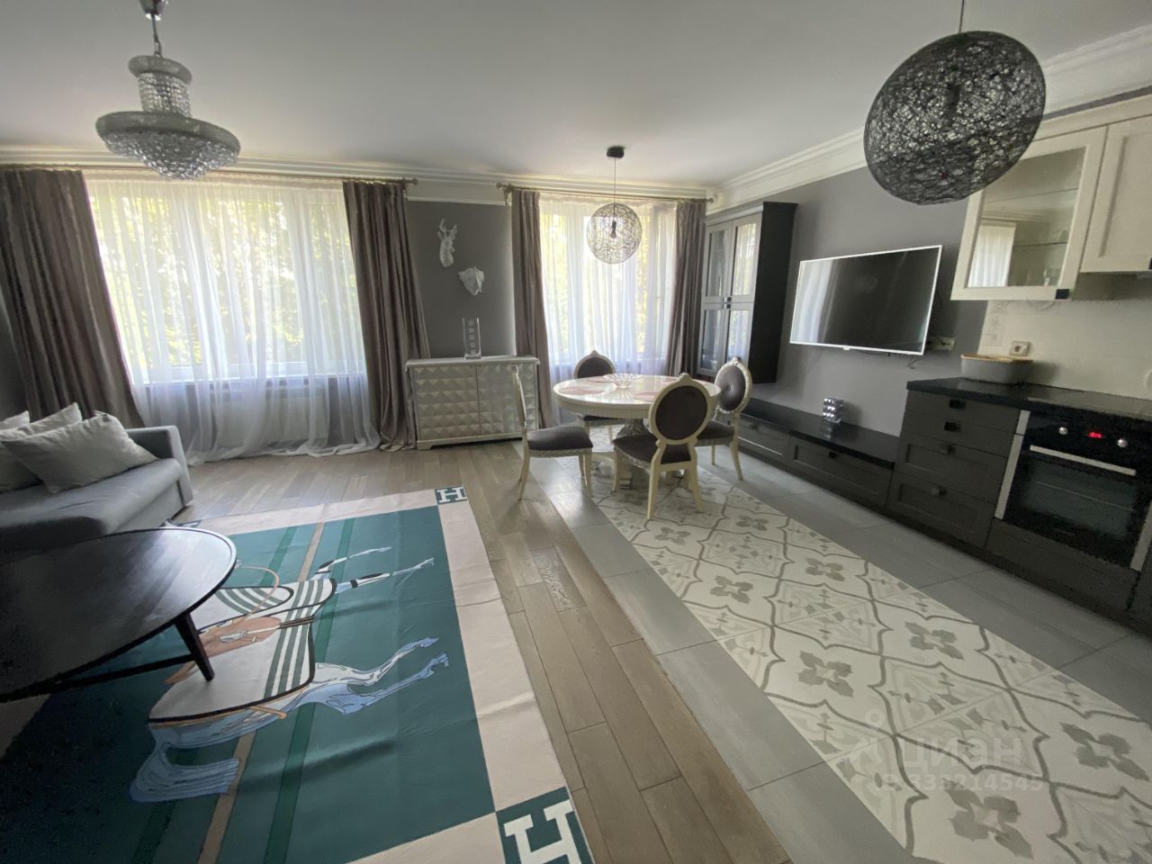 2-комнатная квартира, 71,9 м² — фото 2