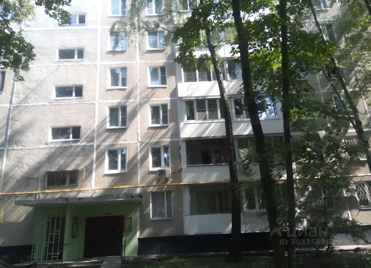 Продажа однокомнатной квартиры 27м² ул. Красного Маяка, 8К2, Москва, м.  Пражская - база ЦИАН, объявление 303258862