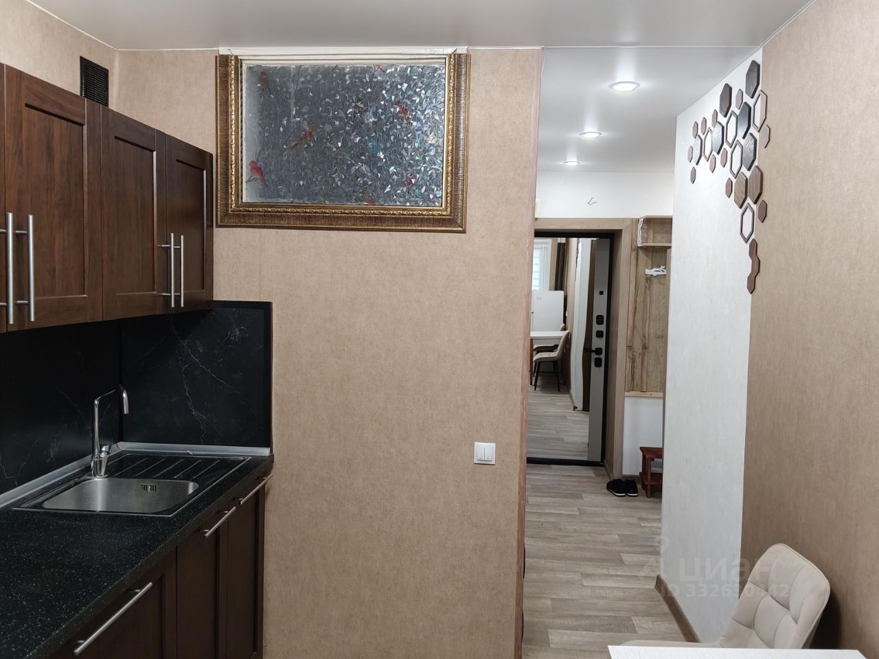 1-комнатная квартира, 33 м² — фото 3