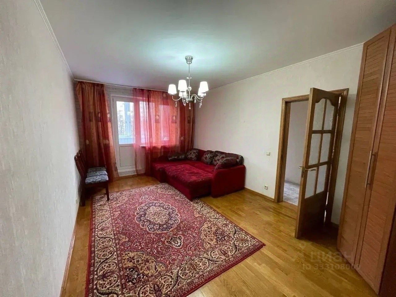 1-комнатная квартира, 38 м² — фото 6