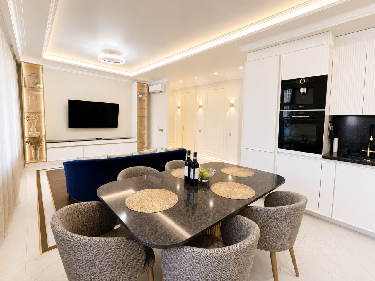 3-комнатная квартира, 76 м² — фото 1