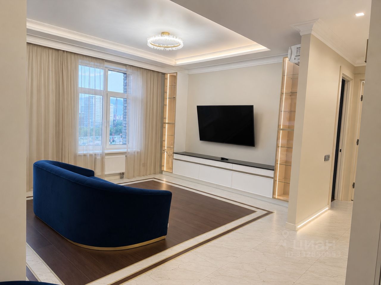3-комнатная квартира, 76 м² — фото 3