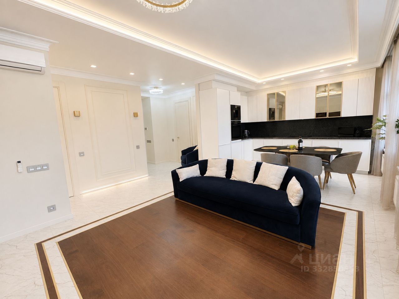 3-комнатная квартира, 76 м² — фото 4