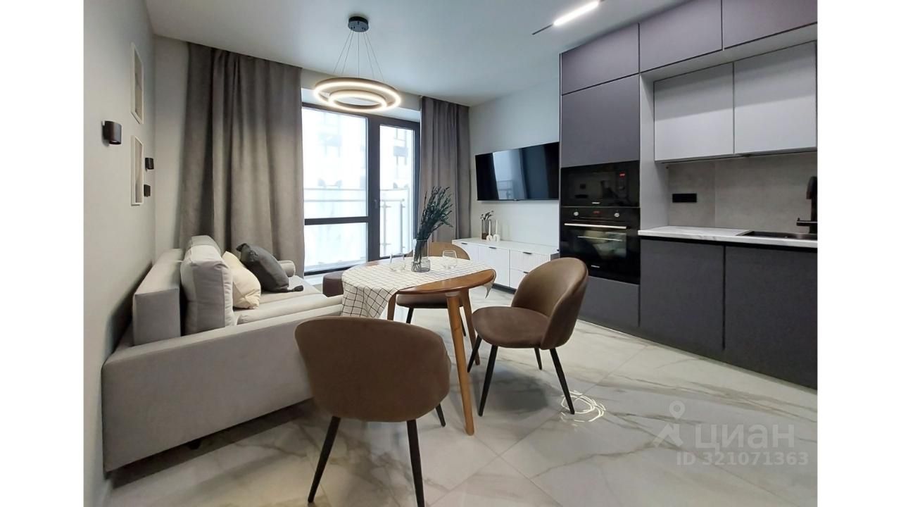 2-комнатная квартира, 39 м² — фото 3