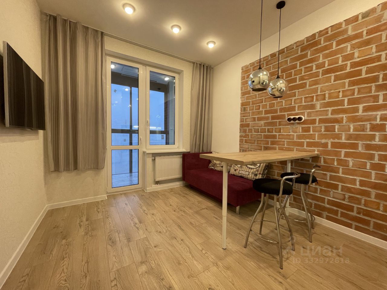 1-комнатная квартира, 41 м² — фото 2