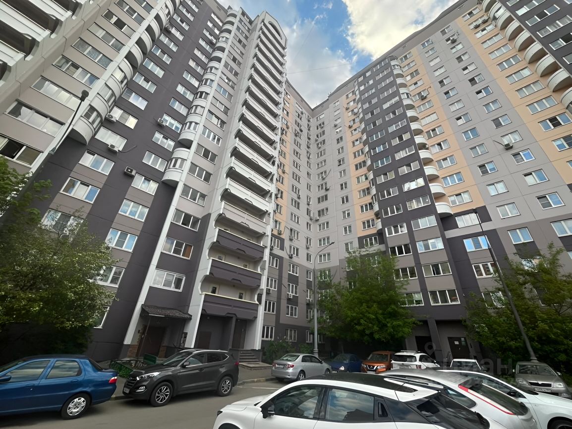 Купить двухкомнатную квартиру 54,5м² ул. Наташи Ковшовой, 11, Москва, м.  Озёрная - база ЦИАН, объявление 302377077