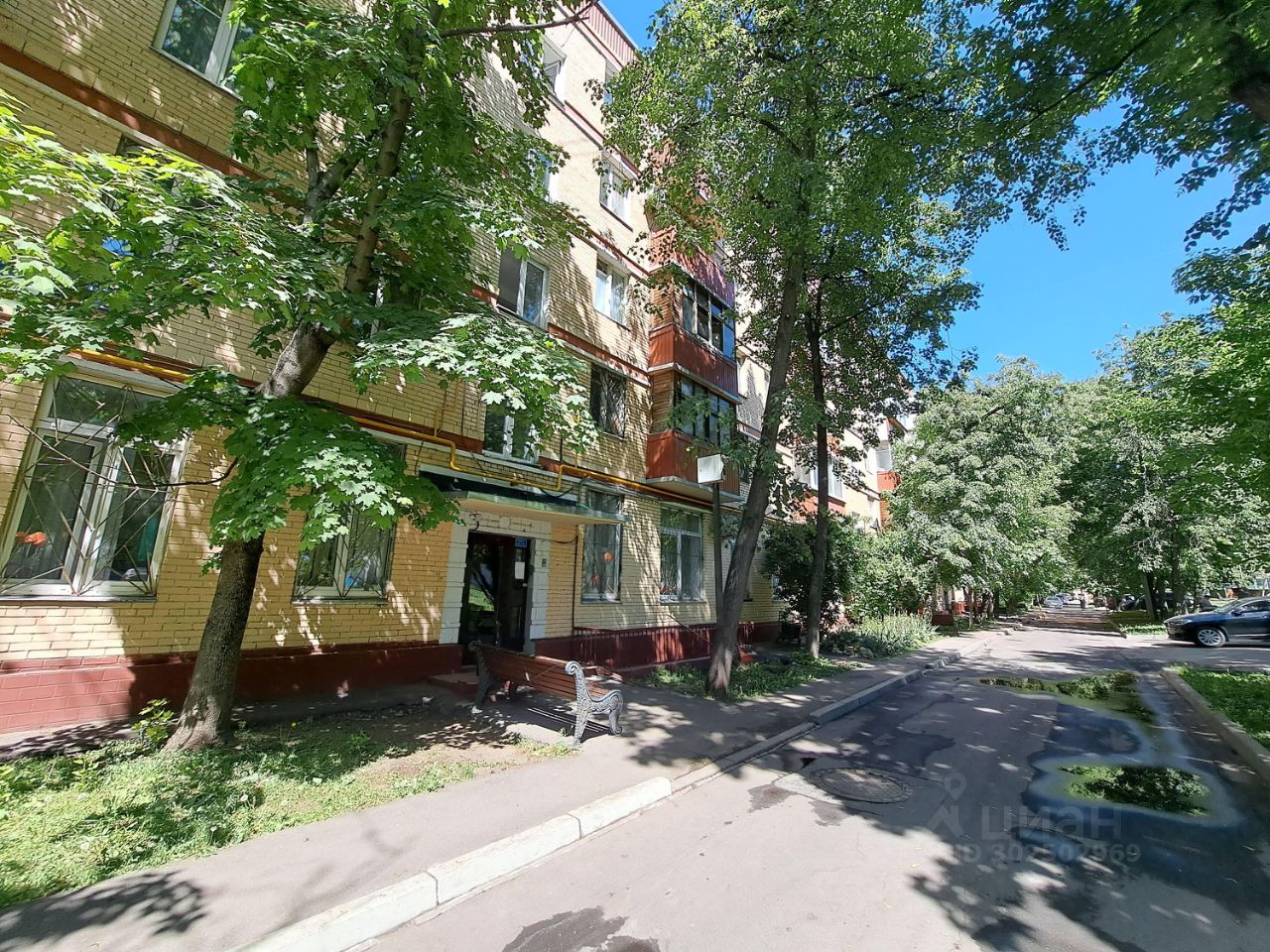 Купить двухкомнатную квартиру 43,5м² ул. Новая Башиловка, 14, Москва, м.  Динамо - база ЦИАН, объявление 302502969