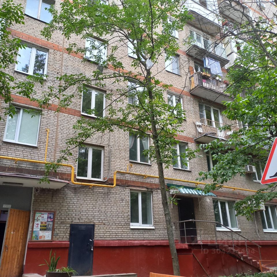 Продажа однокомнатной квартиры 31,5м² ул. Панферова, 8, Москва, м.  Университет - база ЦИАН, объявление 304214494