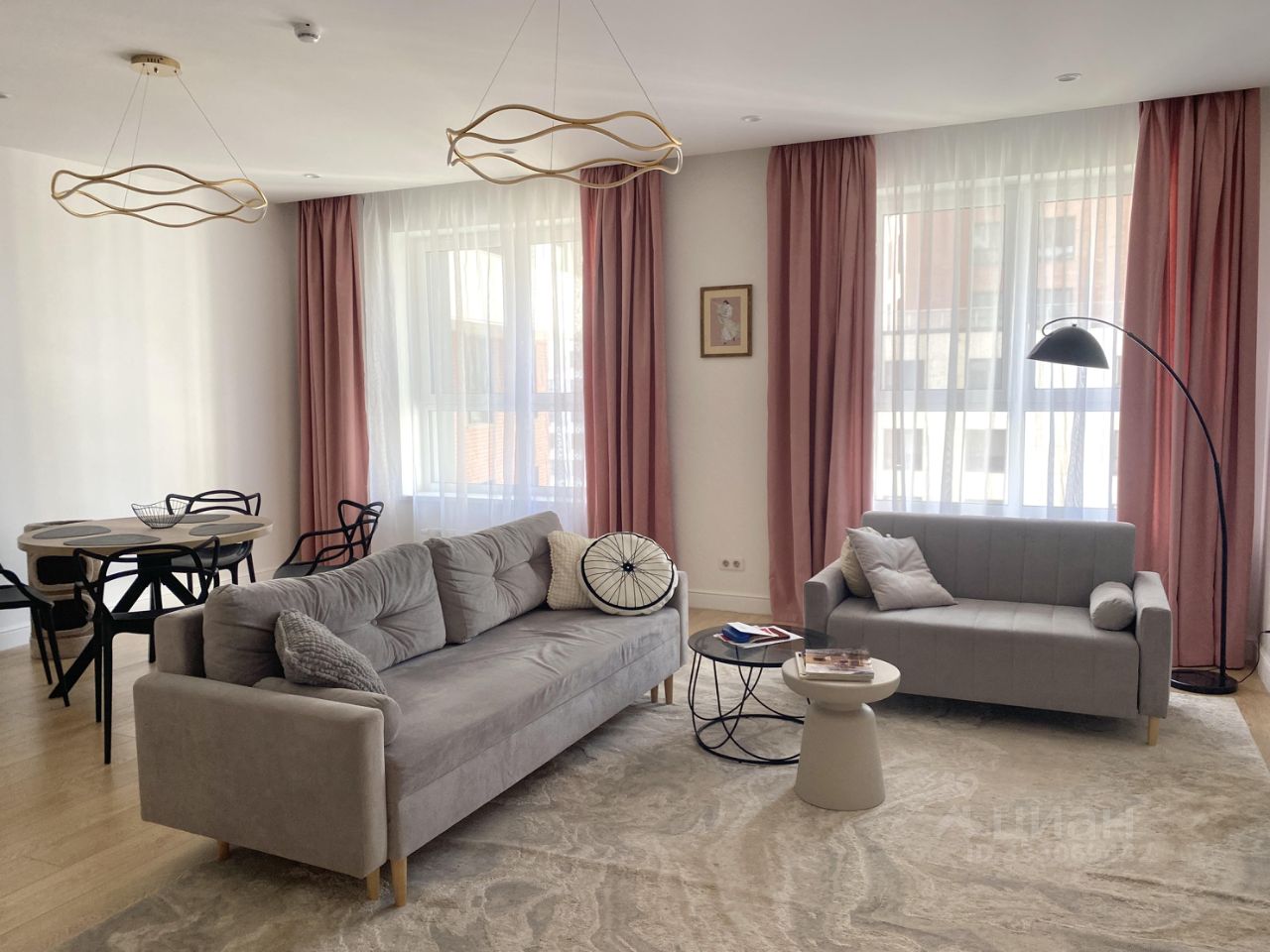 3-комнатная квартира, 94,3 м² — фото 1