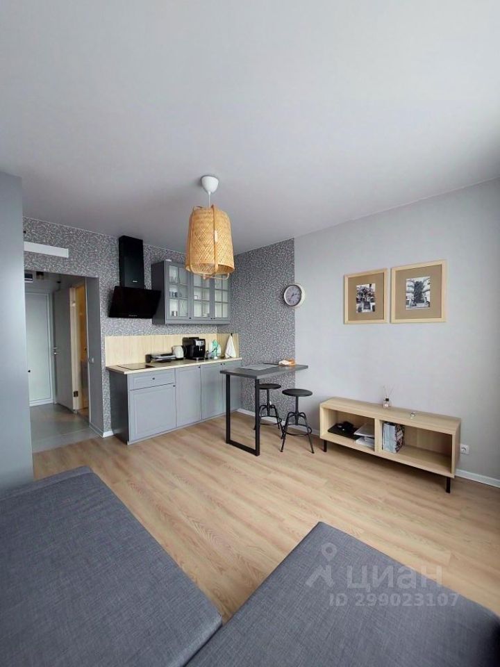 Снять квартиру-студию 20м² ул. Поляны, 5Ак2, Москва, ЮЗАО, р-н Южное ...