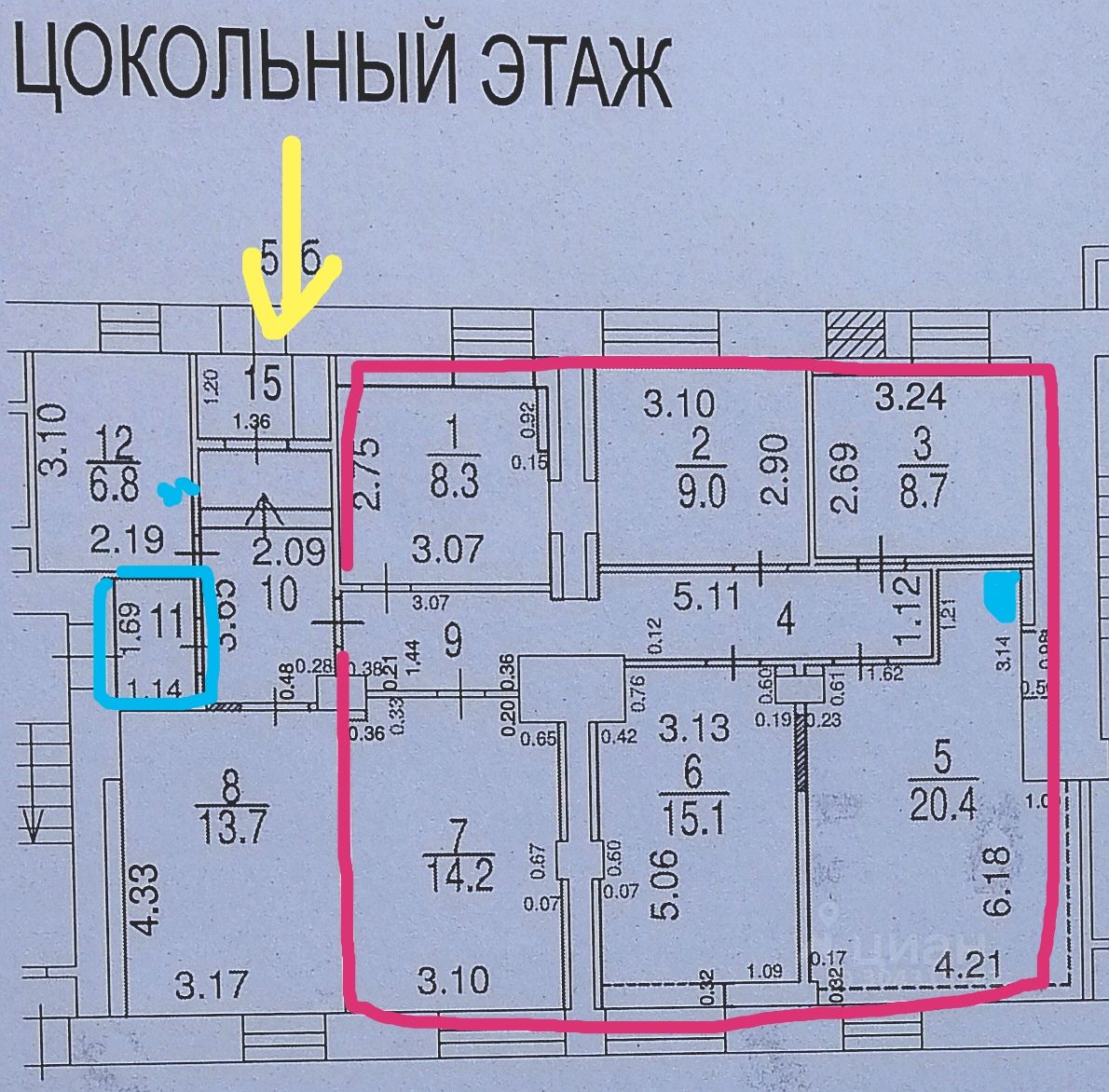 Снять квартиру на улице Преображенский Вал в Москве на длительный срок,  аренда квартир длительно на Циан. Найдено 1 объявление.