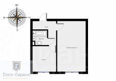 1-комн.кв., 33 м², этаж 8
