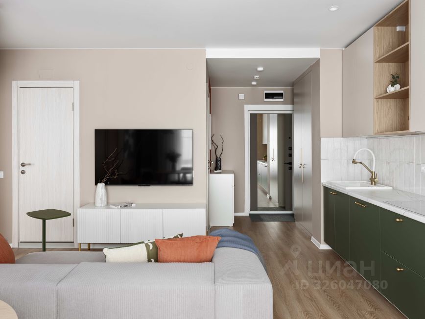 Евро3-комнатная квартира, 48 м² — фото 3