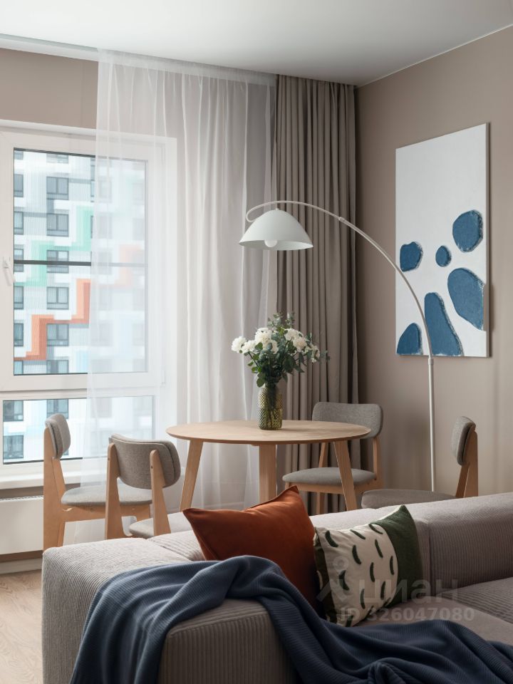 Евро3-комнатная квартира, 48 м² — фото 4