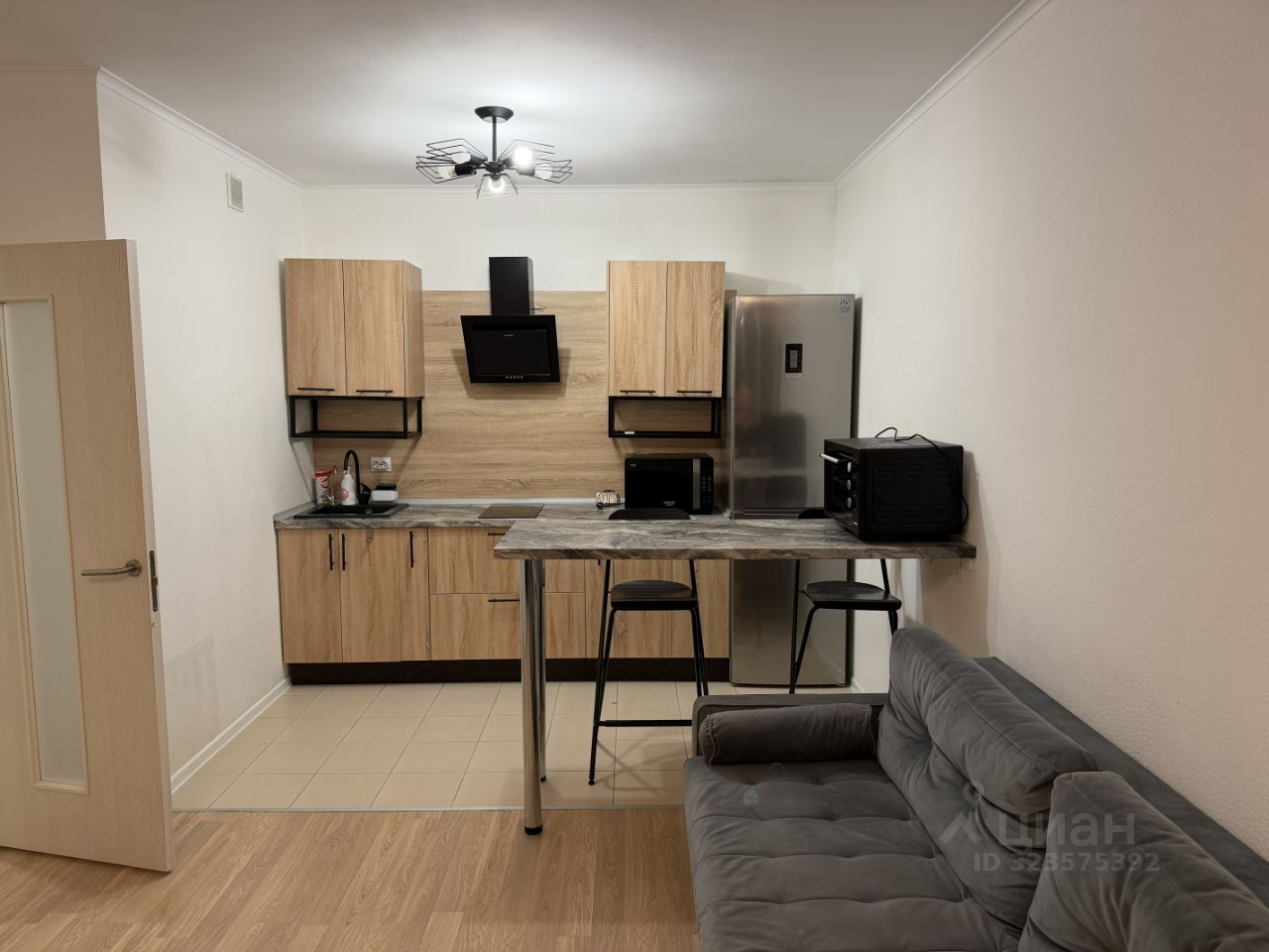 Квартира-студия, 33,8 м² — фото 1