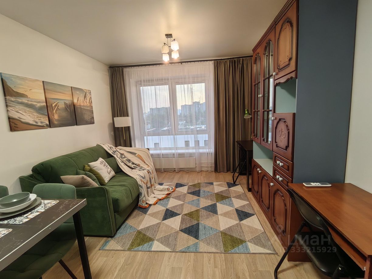 Евро2-комнатная квартира, 38 м² — фото 4