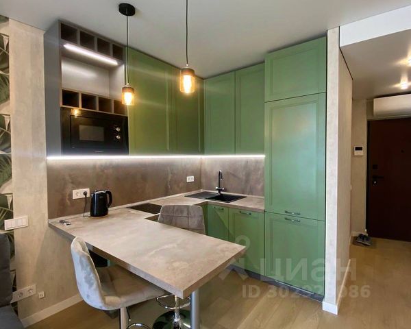 Апартаменты-студия, 25,5 м², 7/21 этаж