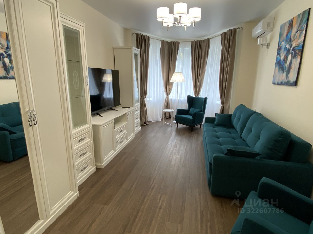 2-комнатная квартира, 59,5 м² — фото 2