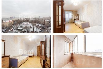 3-комн.кв., 100 м², этаж 10