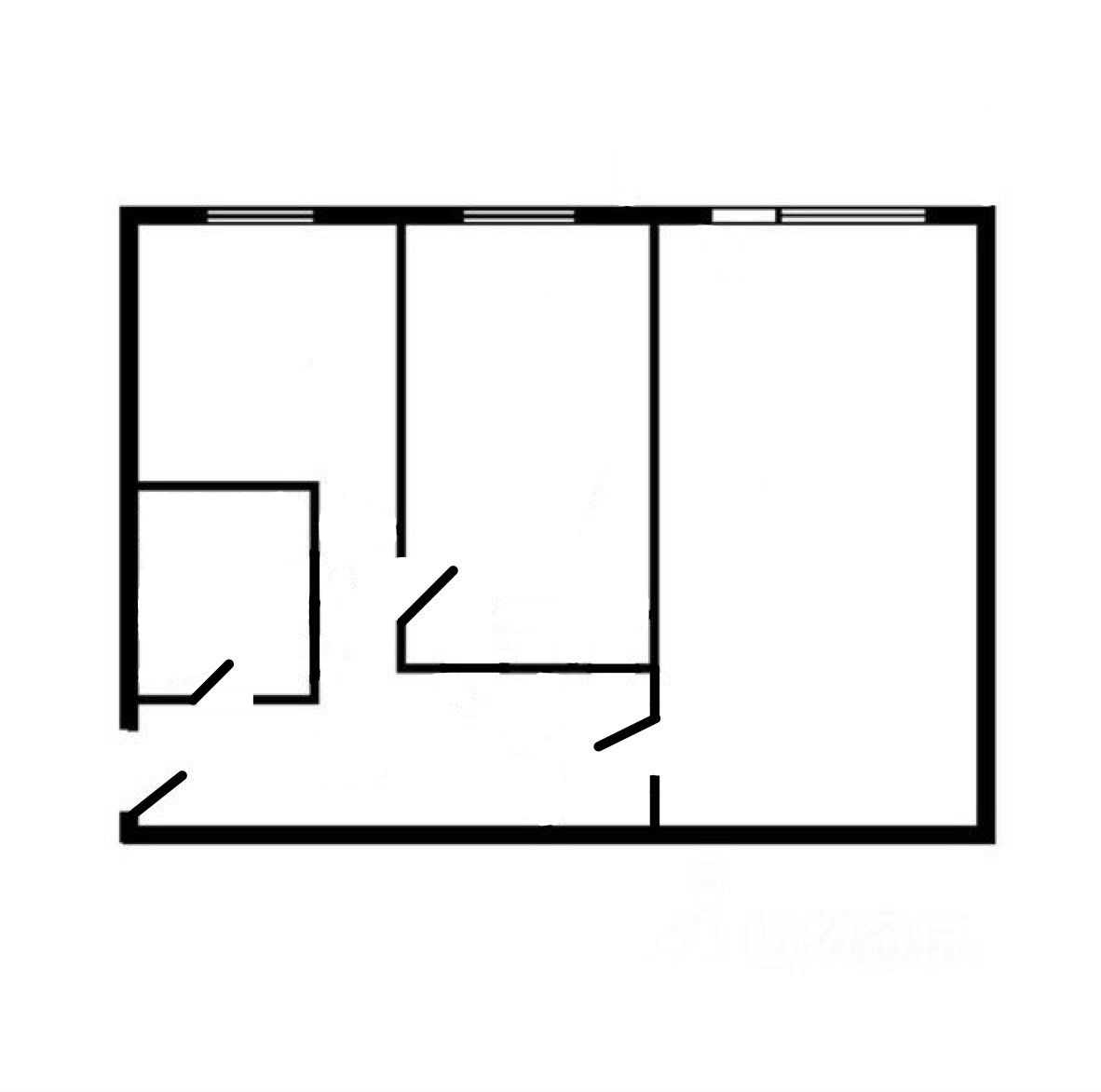 2-комнатная квартира, 45 м² — фото 8