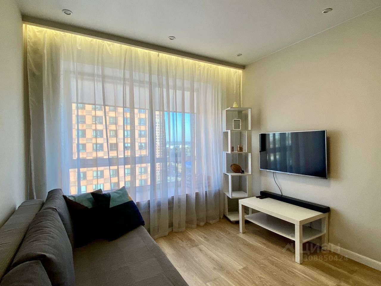 Евро2-комнатная квартира, 39 м² — фото 1