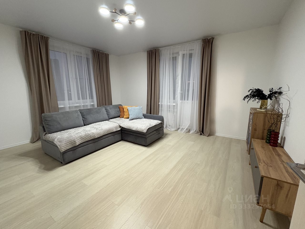 2-комнатная квартира, 57,3 м² — фото 5