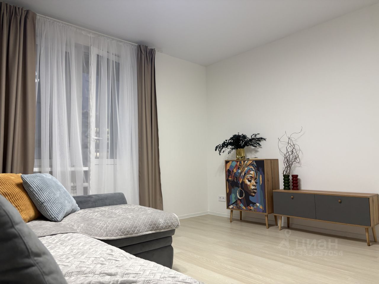 2-комнатная квартира, 57,3 м² — фото 6