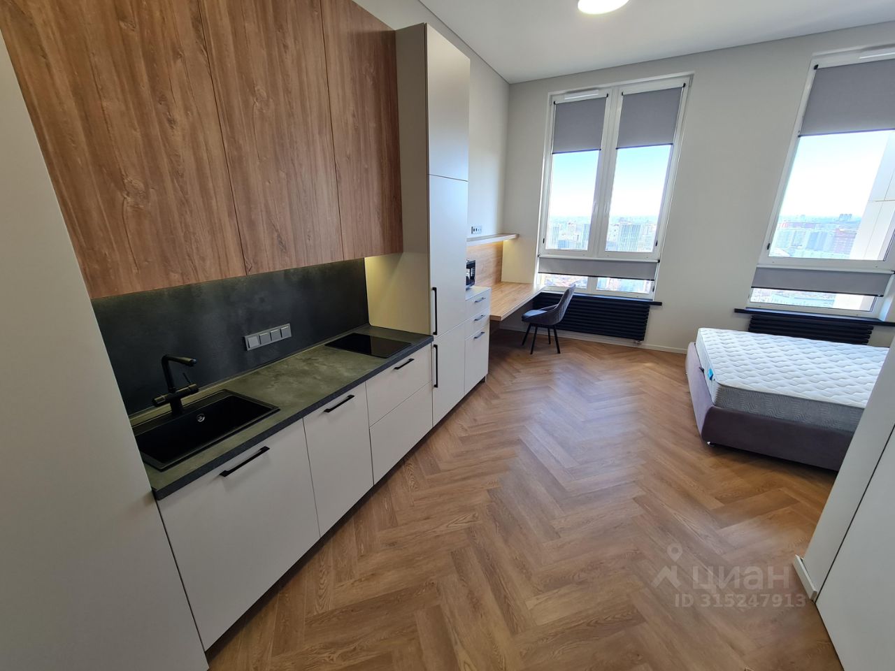 Квартира-студия, 28 м² — фото 6