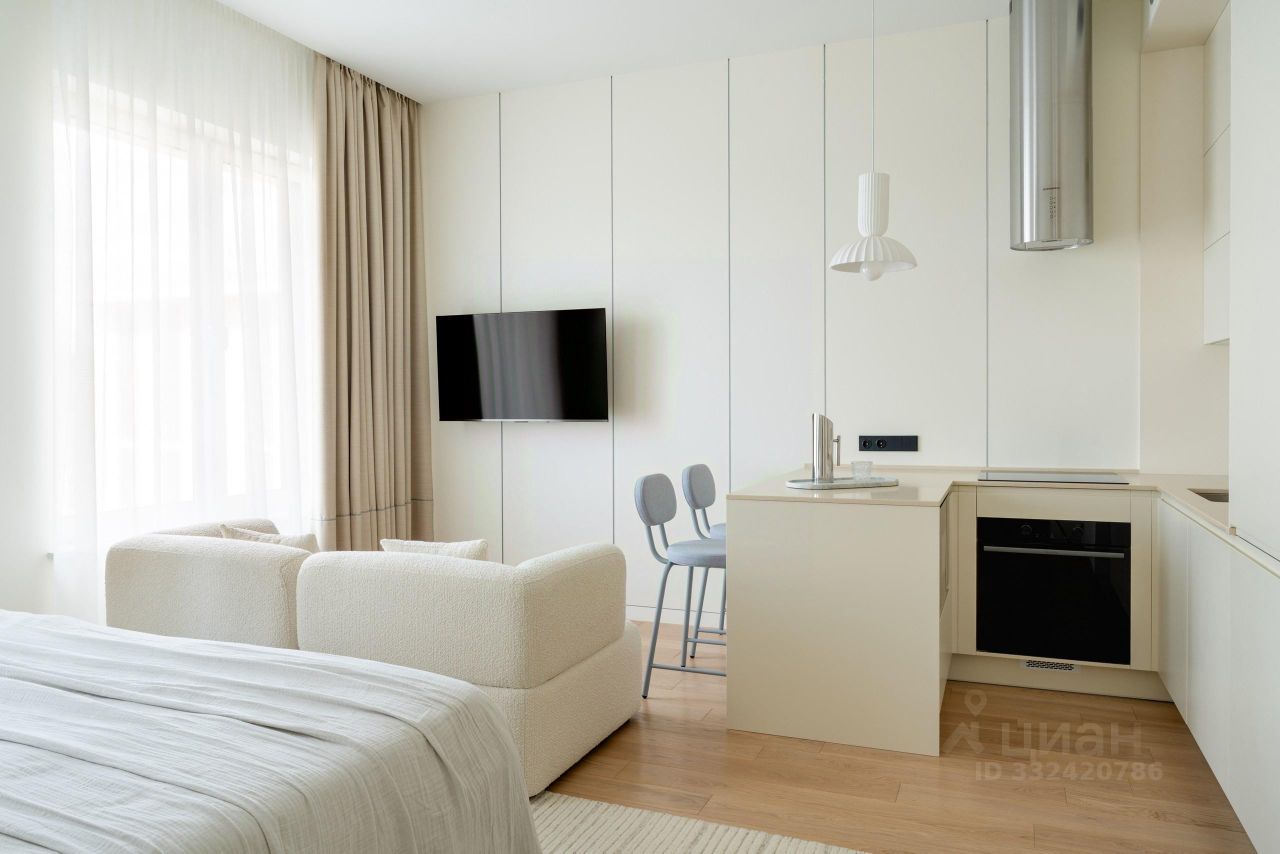 Квартира-студия, 36,7 м² — фото 1