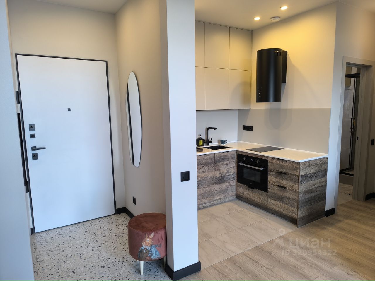 1-комнатная квартира, 38 м² — фото 3