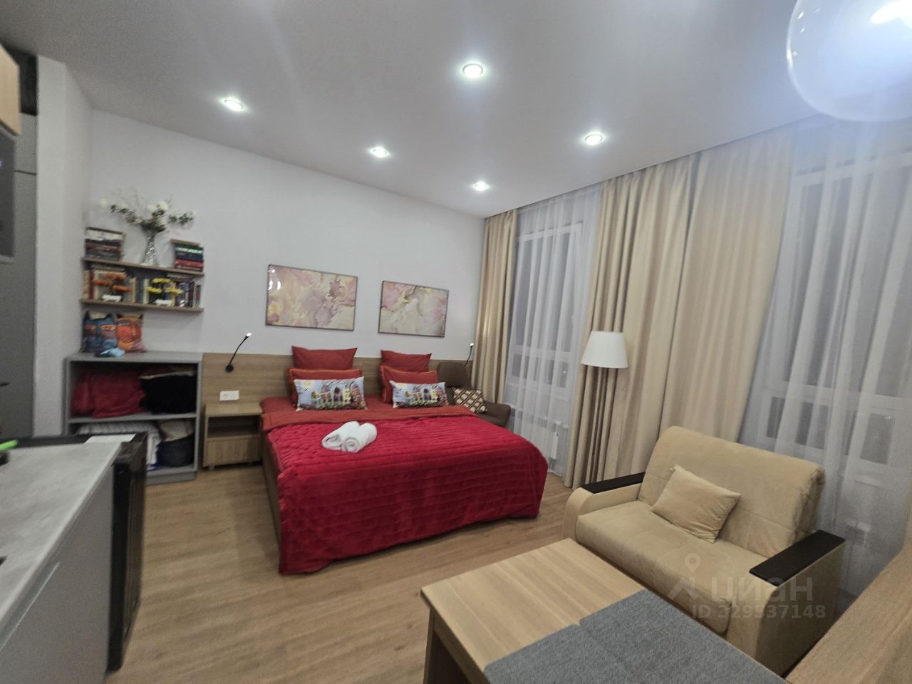 Квартира-студия, 30 м² — фото 8