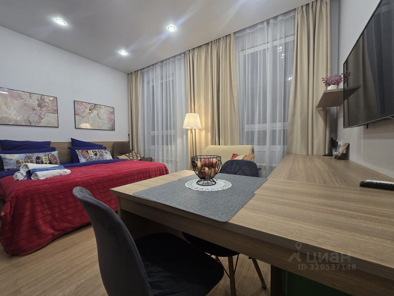 Квартира-студия, 30 м² — фото 1
