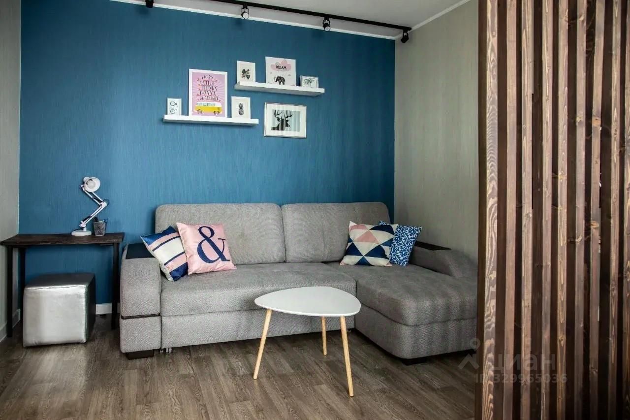 1-комнатная квартира, 39 м² — фото 2