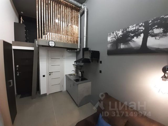 Апартаменты-студия, 12,9 м², 2/3 этаж