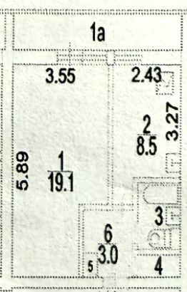1-комн.кв., 38 м², этаж 14