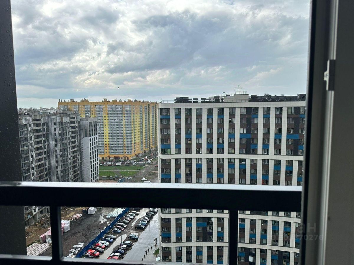 Купить квартиру-студию 25,1м² просп. Авиаторов Балтики, 25, Мурино,  Ленинградская область, Всеволожский район, м. Девяткино - база ЦИАН,  объявление 303870276