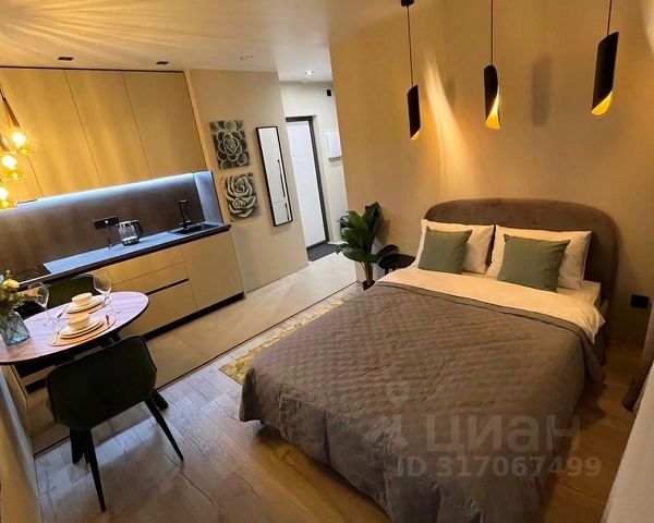 Студия, 22 м², 11/18 этаж