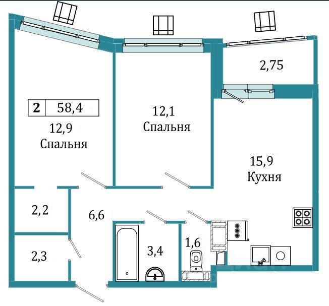 Купить Квартиру В Мурино Ленинградской