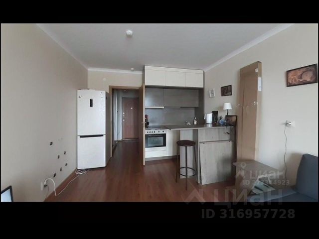 Студия, 26 м², 3/18 этаж
