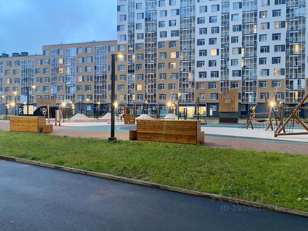 Продажа двухкомнатной квартиры 54м² просп. Ручьевский, 17к1, Мурино,  Ленинградская область, Всеволожский район, м. Девяткино - база ЦИАН,  объявление 295903669