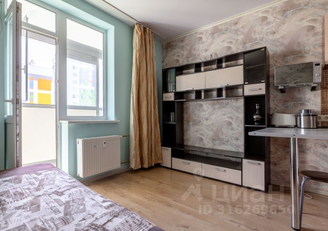Студия, 22,7 м², 8/19 этаж