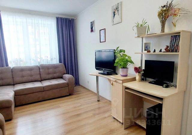 1-комн., 39,5 м², 4/12 этаж
