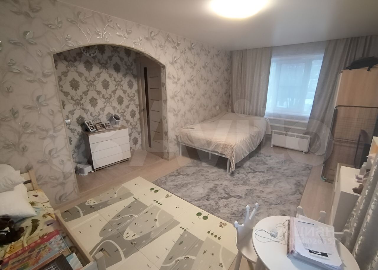 1-к кв. Мурманская область, Мурманск ул. Алексея Хлобыстова, 39 (30.7 м²)