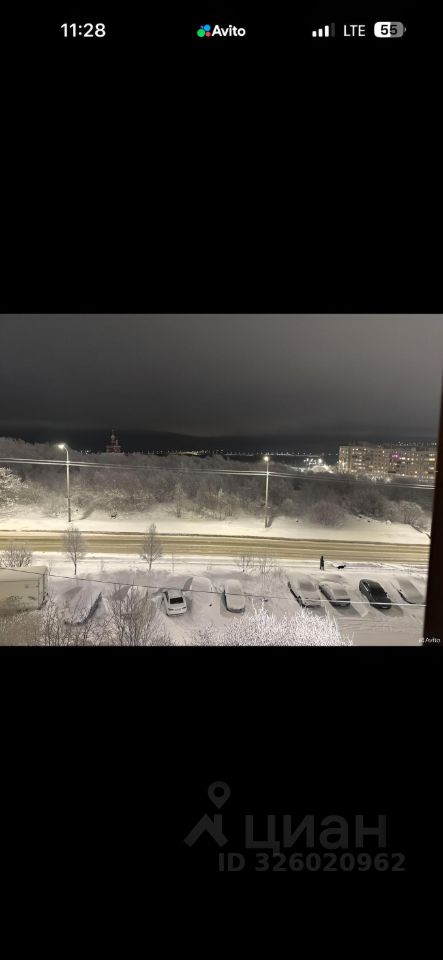 1-к кв. Мурманская область, Мурманск Скальная ул., 6 (30.0 м²)